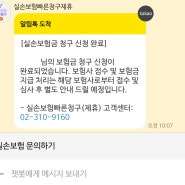 실손보험빠른청구제휴 통원치료 실비청구하기 보험금 입금 기간 후기