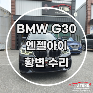 bmw g30 530i 520d 엔젤아이 링마커 황변 수리 복원