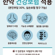 마포구 합정역 한의원 첩약 보험 소화불량 비염 생리통 월경통 건강보험으로 한약처방 가능!