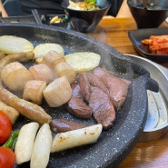 건대역 롯데백화점 인근 소곱창 냉삼 맛집 동춘돌 곱창 자양점