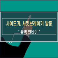 블랙먼데이 사이드카 서킷브레이커 발동