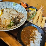 강남 혼밥 맛집 붓가케우동과 튀김 찐맛집 코코나야