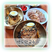 강원도 고성 막국수 맛집 백도막국수 수육까지 알차다