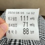 [임신 36주차] 막달검사, 태아몸무게 2.45kg