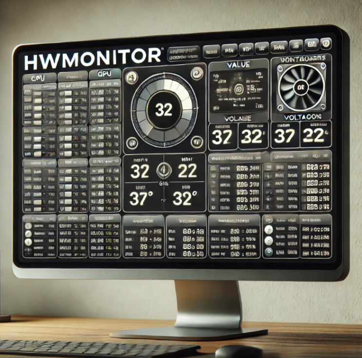 HWMonitor 다운로드 및 사용법(CPU,그래픽카드,SDD 온도 전압 체크) : 네이버 블로그