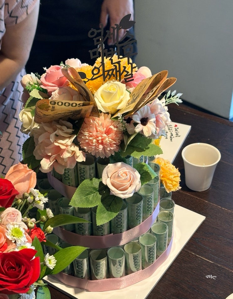 환갑식사 환갑용돈박스 : 용돈케이크 현수막 토퍼, 환갑이벤트 한번에 준비 : 네이버 블로그