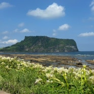 제주 성산일출봉 포토존 - 초간단(광치기해변, 성산포JC공원)