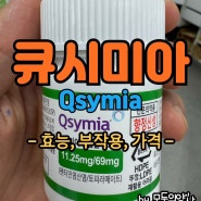 다이어트 처방약 큐시미아(Qsymia) 1,2,3,4단계 복용법, 가격 및 부작용 정리