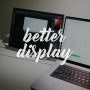 애플 맥북 듀얼 외장 모니터 사용을 위한 앱 BetterDisplay