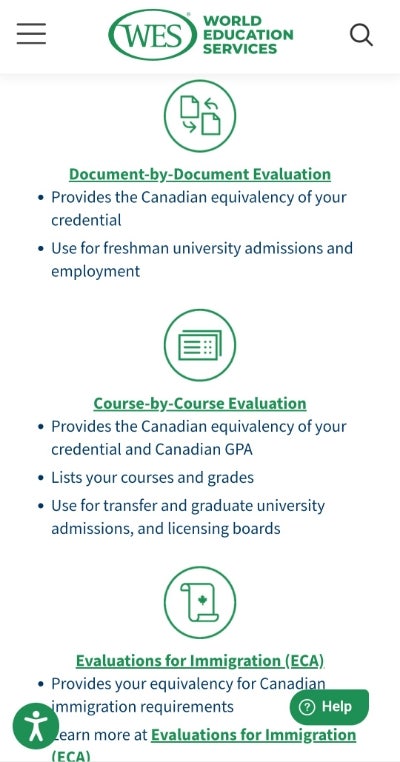 WES - World Education Services (Credential Evaluation 학력인증) 후기 : 네이버 블로그