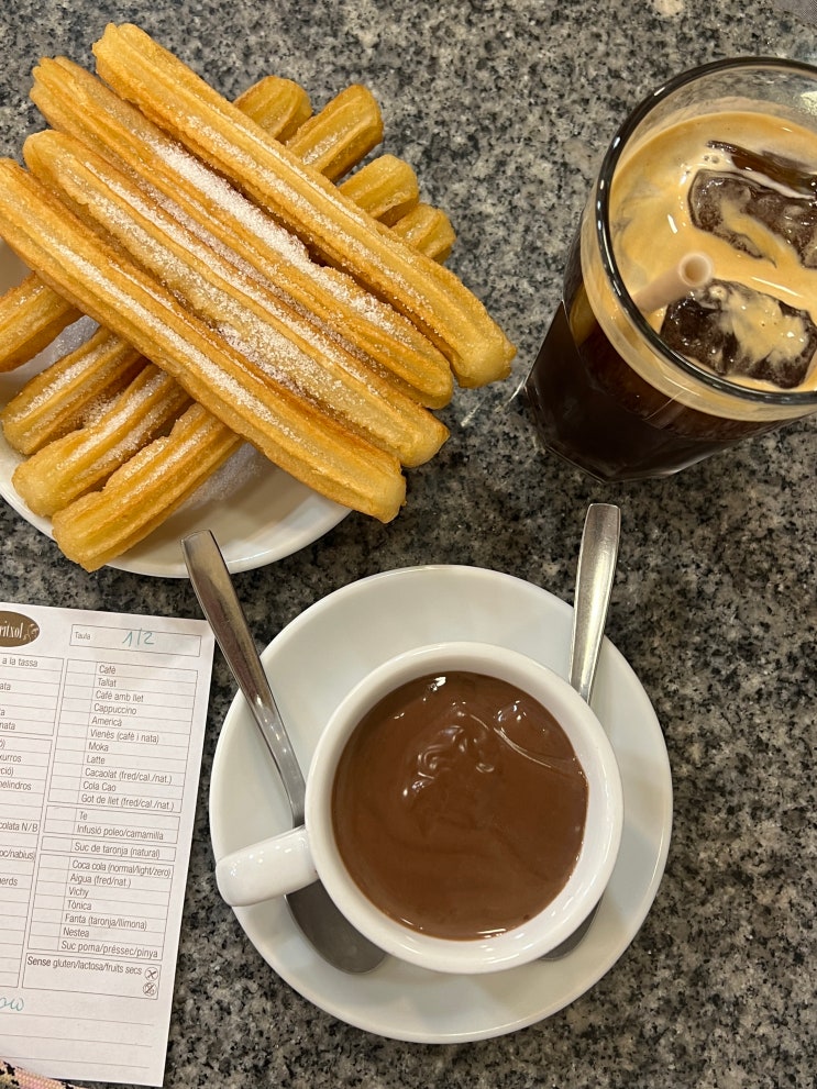 바르셀로나 츄러스 맛집 Petritxol Xocoa와 Granja Dulcinea 비교 후기