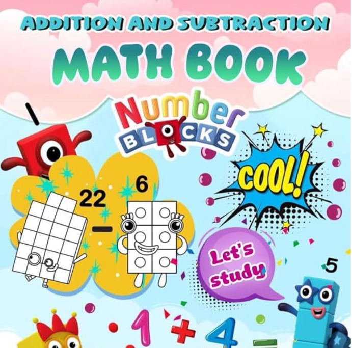 Number Blocks Addition and Subtraction Math Book : 네이버 블로그