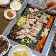 제주표선맛집 두툼한 매력이 다른 흑돼지삼형제