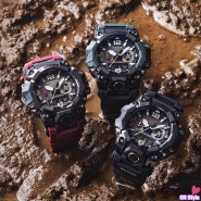 G-Shock 지샥 MASTER OF G MUD MASTER(마스터 G 머드 마스터 시리즈) GWG-B1000 우레탄 밴드 남자 전자시계 추천