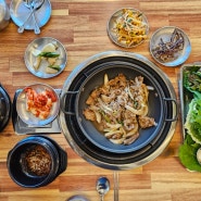 아산 놀이방 식당 쌈밥이 맛있는 온양축산 정육식당