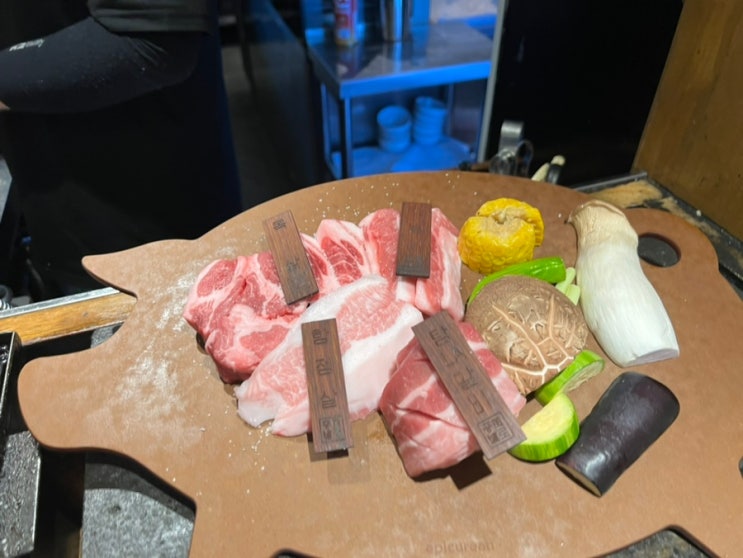 제주 풍로 블랙 본점 부타카세 점심 코스로 먹어봤어요 : 네이버 블로그