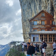 반려견과 유럽자동차여행_스위스 에베날프Ebenalp_에셔산장Aescher_씨알프씨호수Seealpsee