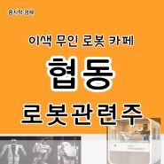 협동 로봇관련주 두산로보틱스 레인로보틱스 주가 차트 알아보기