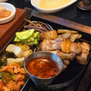 부산데이트맛집 사상역삼겹살맛집 제주옥탑 사상점 맛 서비스 원탑