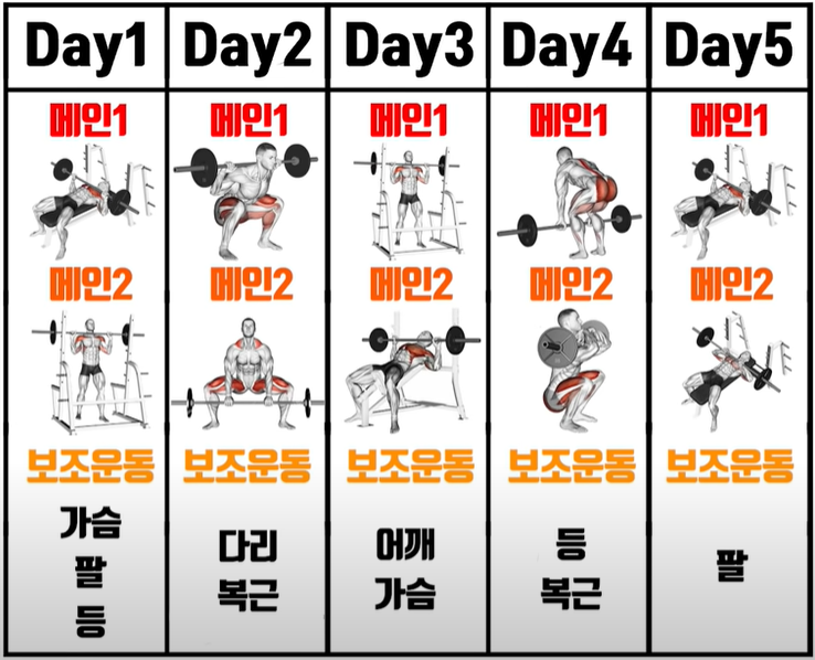 [웨이트 트레이닝] nSuns 531 프로그램 1주차 결과 : 네이버 블로그