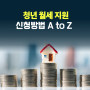 청년월세 제도 신청 지원 조건 방법 A to Z