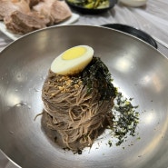 고성 맛집 백촌 막국수 웨이팅 테이블링 후기