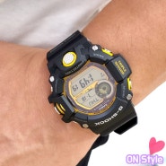 G-Shock 지샥 MASTER OF G RANGEMAN (마스터 오브 지 레인지맨 시리즈) 이머전시 옐로 GW-9400Y-1DR 우레탄 밴드 남자 전자시계 추천