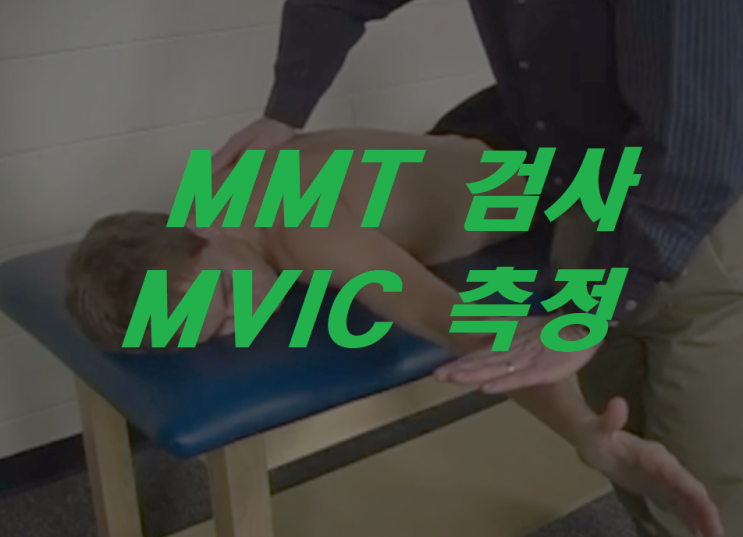 MMT 검사(도수근력검사)? MVIC 측정(최대근력검사)?의 모든 것 / 물리치료과 재활트레이너 필독!! : 네이버 블로그