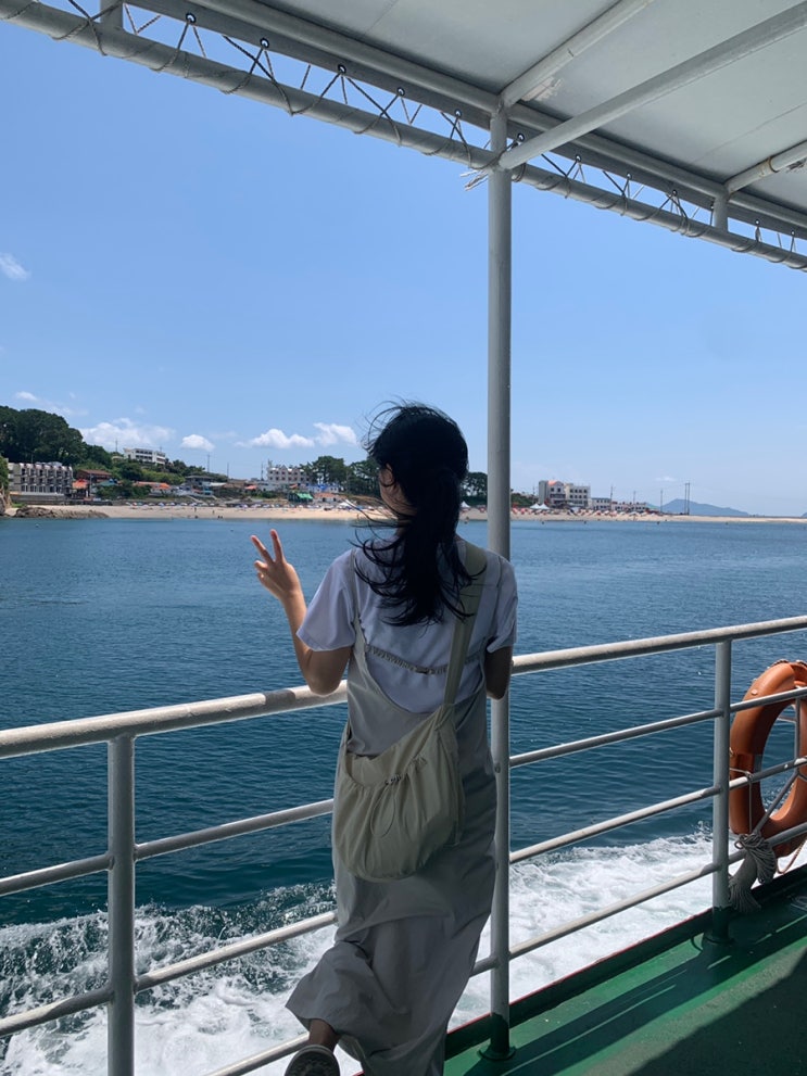 통영 비진도 여행 1박 2일 上편 - 부산 출발 비진도 도착까지 (+배편 ....