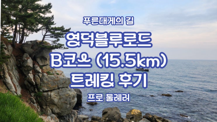 [영덕블루로드] B코스 15.5km 트레킹 후기, 영덕 여행, 영덕트레킹, 해파랑길 21코스 후기, 전국트레킹코스, 해맞이공원 ...
