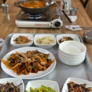 강구기사식당 영덕 오션비치cc 근처 로컬 맛집 아침식사 가능