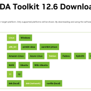 NVIDIA GPU 사용을 위한 설치