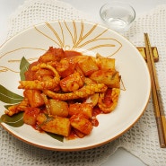 떡볶이 재료 푸짐한 해물떡볶이 만드는법