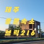 제주 서귀포 가성비 최고 중문 숙소 브릭216