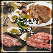 양평맛집 소갈비 돼지갈비가 맛있는 가성비 고깃집 미가돈