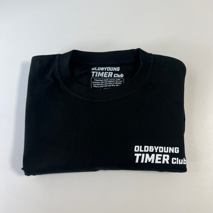 [리뷰] 올드&영 타이머 클럽 티셔츠 Old & Young Timer Club T-shirt : 네이버 블로그