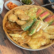 강릉 입암동 현지인 모둠전 맛집, 산전수전