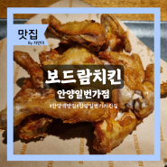 안양일번가 술집 보드람치킨 안양일번가점 바삭촉촉한 후라이드맛집