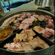 제주 서귀포 | 중문 흑돼지 돌싱글즈 촬영 신상 맛집 보름숲