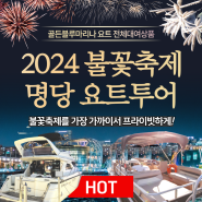 2024 여의도 불꽃축제 :: 요트에서 불꽃축제 명당 미리 예약!