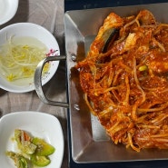 [경북 포항] 현지 찐 맛집 양포 생아구 매콤보들한 아구찜 철판 소자 감동후기🐠🎣🩵🩵🩵