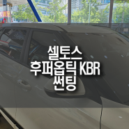 셀토스 독일 기술 프리미엄 틴팅 필름 후퍼옵틱 KBR 썬팅 시공