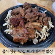 남양주 쌈밥 맛집 양주 물의정원 근처 맛짖 이가네자연밥상