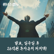 피칭 후 일주일 뒤에 26억원 투자받은 피치덱... #IR #피칭스킬업 #피치덱작성