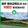 <제주 부동산> 영어교육도시 인근 저렴한 투자 및 다목적 토지 매매 / 한경면 청수리