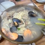 해물파전 필수 우리밀손칼국수 | 영종도 을왕리 칼국수 맛집