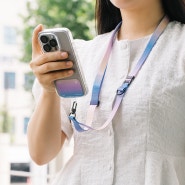 여행용 도난방지 핸드폰 스트랩 목걸이 추천, 링케 스냅 후크 랜야드 홀더 링크 콤보