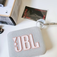 JBL GO4 화이트 블루투스 스피커 언박싱