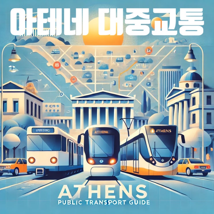 아테네 대중교통, 지하철 버스 트램 이용 방법 : 네이버 블로그