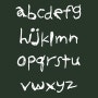 펜,분필로 쓴 것 같은 글자체 무료다운(상업적사용 가능)/영문폰트 초크체 OKCOK font